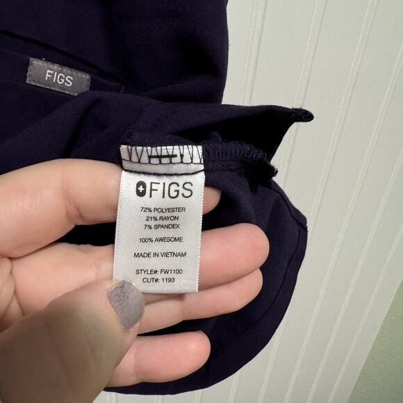 Figs Purple Scrub Set Casma Top Kade Cargo Pants NEW Size XXL - Picture 6 of 13